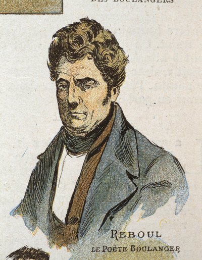 The poet Reboul nicknamed “The Boulanger de Nîmes”” (1796 - 1864) av French School
