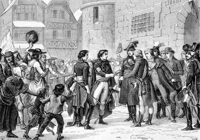 Vendée-kokkenes innlevering til Nantes, 29. juni av French School