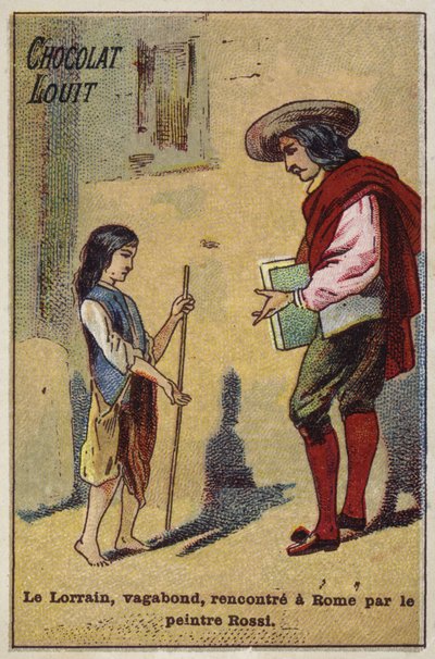 Den unge vagabonden Claude Lorrain blir møtt i Roma av maleren Rossi av French School