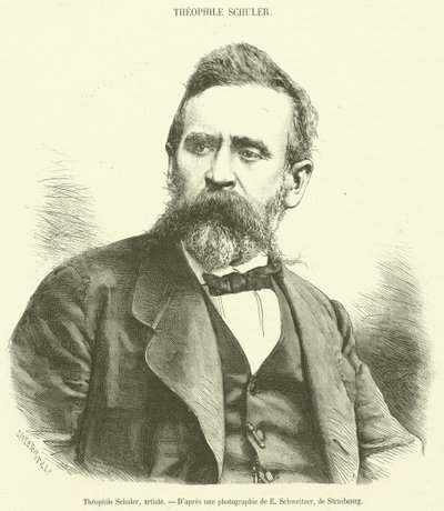 Theophile Schuler, artiste (gravering) av French School