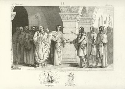 Theuderic III, kongen av frankerne av French School