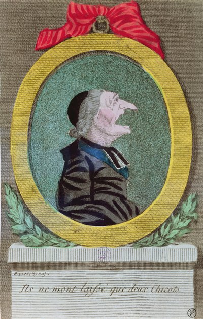 De har bare etterlatt meg to stubber, 2. november 1789 av French School
