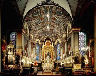 Thierenbach (68) - interiøret i Cathedrale Notre-Dame de L