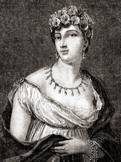 Thérésa Cabarrus, Madame Tallien, fra History of the French Revolution av Louis Blanc av French School