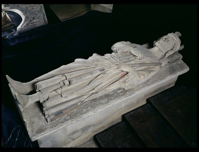 Graven til Charles Martel (690-741) av French School