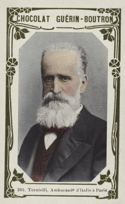 Tornielli, italiensk ambassadør i Paris (farget bilde) av French School