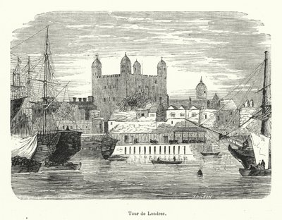 Tower of London (gravering) av French School