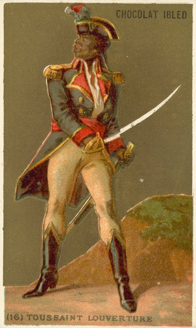 Toussaint Louverture, leder av den haitiske revolusjonen av French School