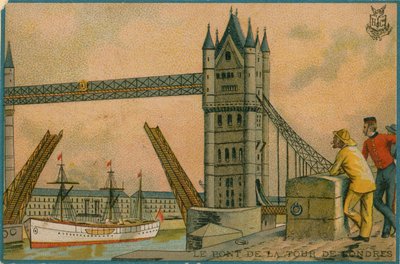 Tower Bridge, London av French School