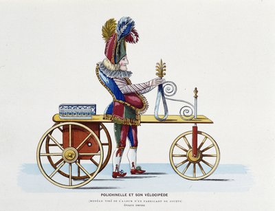 Toy of the First Empire: Polichinelle og dens velocipede av French School