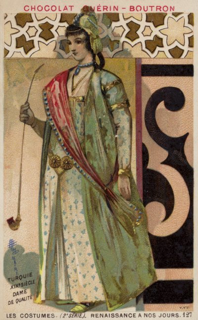 Tyrkisk herredame, 1800-tallet av French School