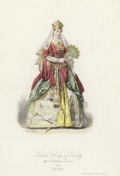 Tyrkisk dame av kvalitet av French School