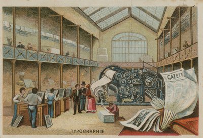 Typografie von French School