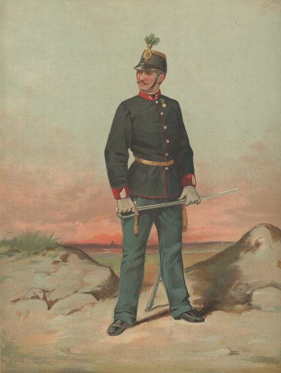 Uidentifisert fransk soldat av French School