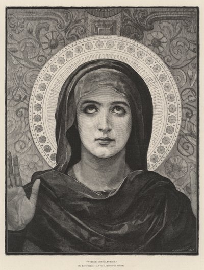 Vierge Consolatrice, ved Luxembourg-palasset av French School