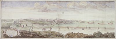 Utsikt fra siden av sykestuen, Marseille, 1698 av French School