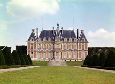 Utsikt over Chateau av French School