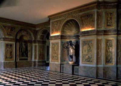 Utsikt over Salle des Hocquetons (Boeskytternes rom) (bilde) av French School