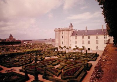Utsikt over hagen og hagen av French School