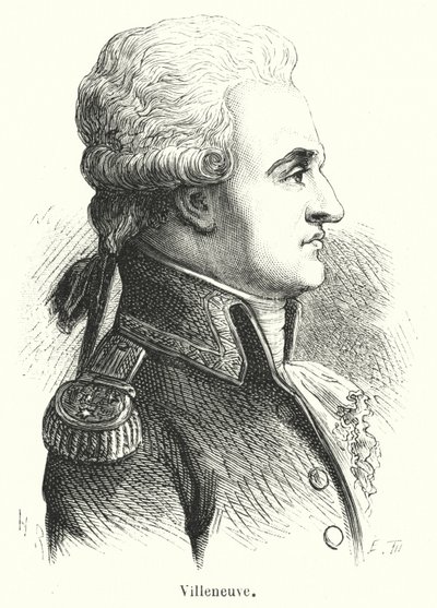 Villeneuve (Gravur) von French School