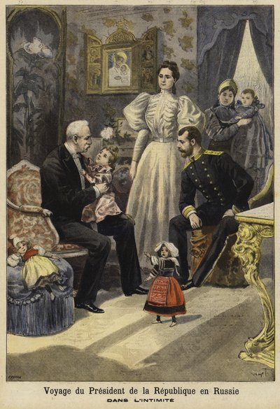 Besøk av den franske presidenten Felix Faure i Russland, 1897 av French School