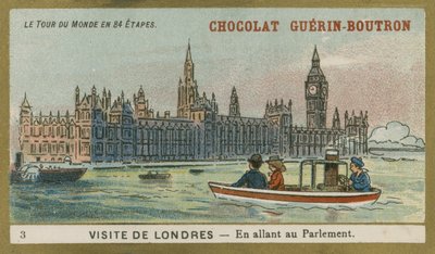 Besøk i London - på vei til Houses of Parliament av French School