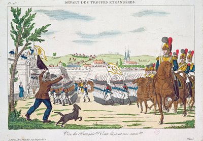 Lenge leve franskmennene!, Utenlandske troppers avgang, 1818 av French School