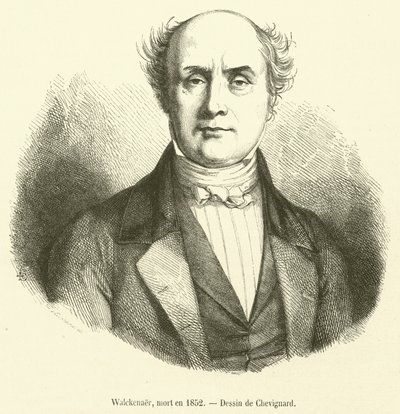 Walckenaer, døde i 1852 av French School