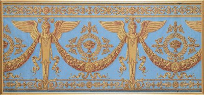 Tapetfrise fra konsulattiden, ca.1800 av French School