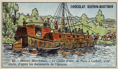 Vannbuss fra Paris til Corbeil av French School