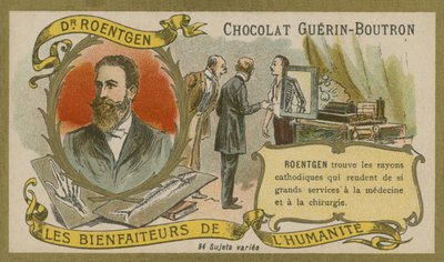 Wilhelm Roentgen, tysk fysiker som oppdaget røntgenstråler av French School