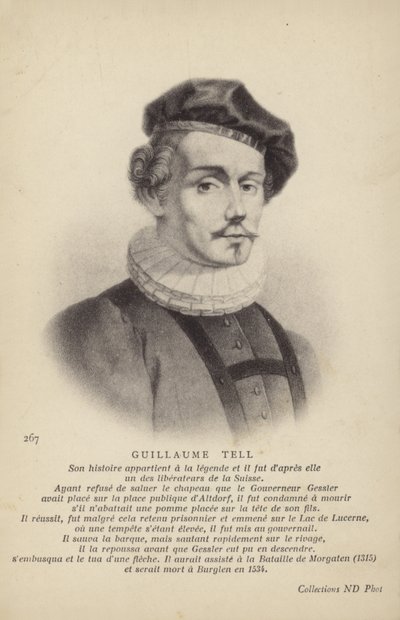 William Tell av French School