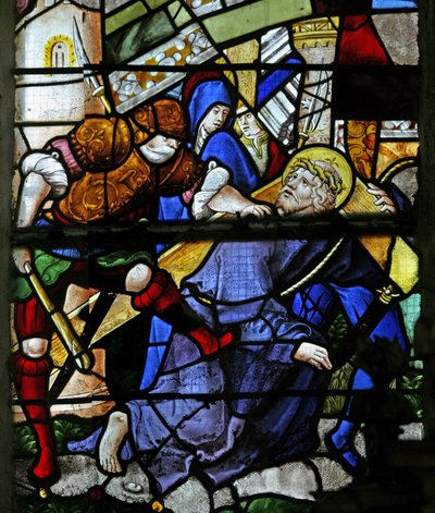 Vindu w0 som viser Via Crucis av French School