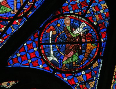Vindu w115 som viser Abel bringer et lam for å ofre av French School