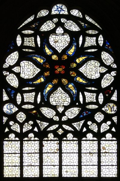 Vindu w115, nordrosevinduet (rosavindu - innvendig) av French School