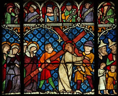 Vindu w12 som viser Via Crucis av French School