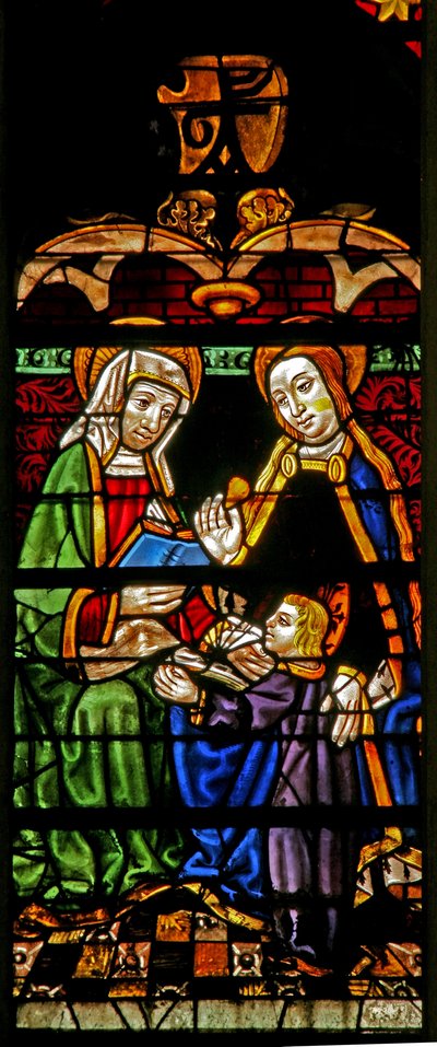 Vindu w132 som viser Mary Salome? av French School