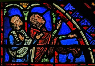 Vindu w1 som viser tilskuere til åstedet for St Anne og Joachims tilbud om å bli nektet av French School