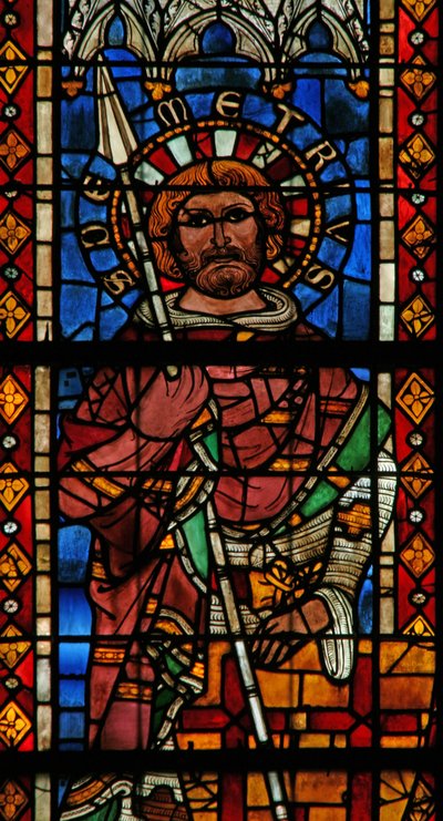 Vindu w203 som viser St. Demetrius av French School