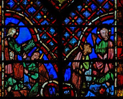 Vindu w2 Gud gir Moses lovens tabeller Ex XXXI 18 av French School
