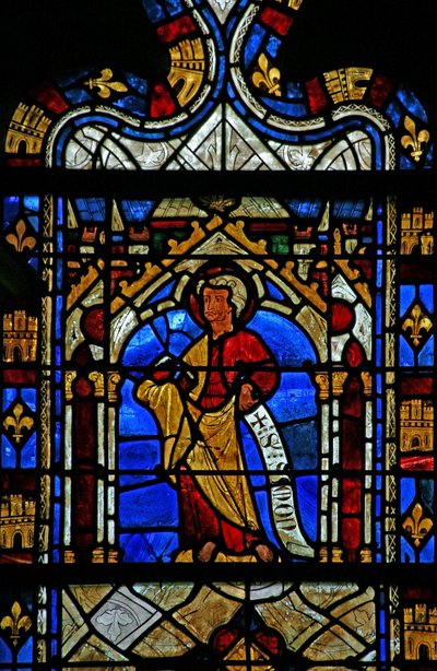 Vindu w36 som viser St Simon av French School