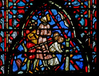 Window w4 Kings er hengt Josh X 26 av French School