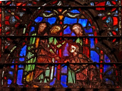 Vindu w4 Moses betegner Joshua Deut XXIV 9 av French School