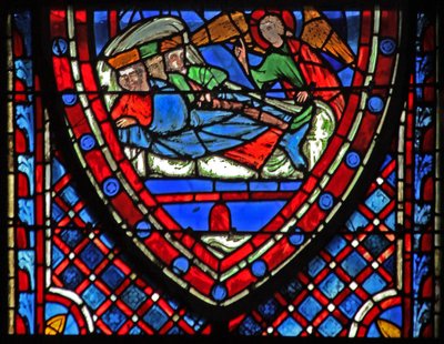 Window w7 the Magi - advart i en drøm av French School