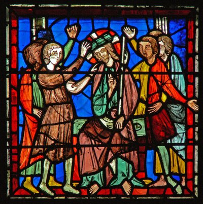 Vindu w8 the Crowning with thorns av French School