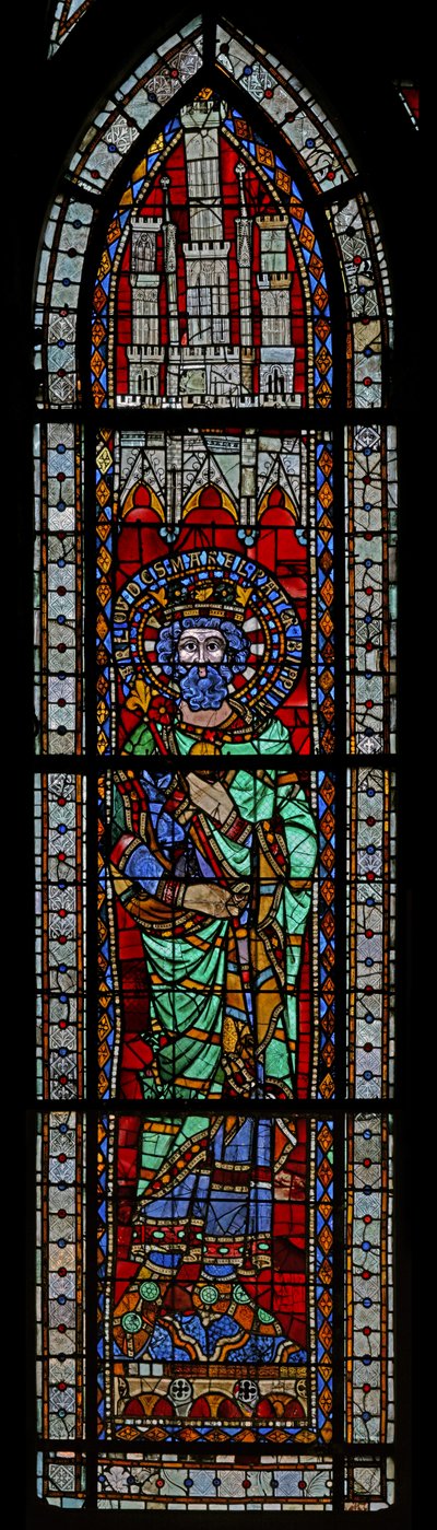 Vindu w9 som viser Charles Martel av French School