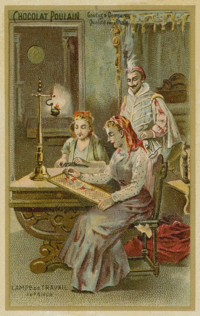 Arbeidslampe, 1400-tallet av French School