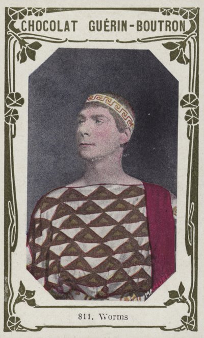 Ormer (farget bilde) av French School