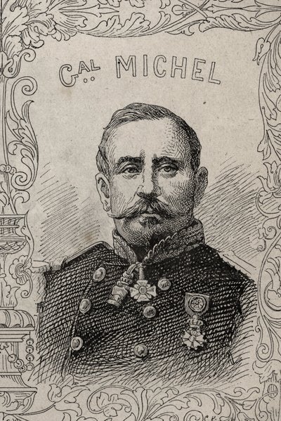 portrett av den franske generalen Victor Constant Michel  av French School
