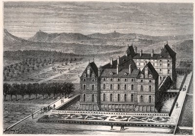 utsikt over slottet Rosny av French School